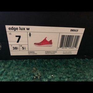 Adidas Edge Lux running shoes